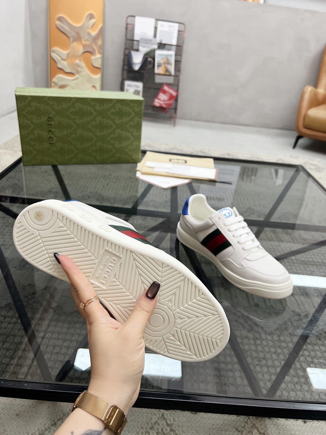 Men Women G*ucci Top quality 1:1 Sneaker size 35-46